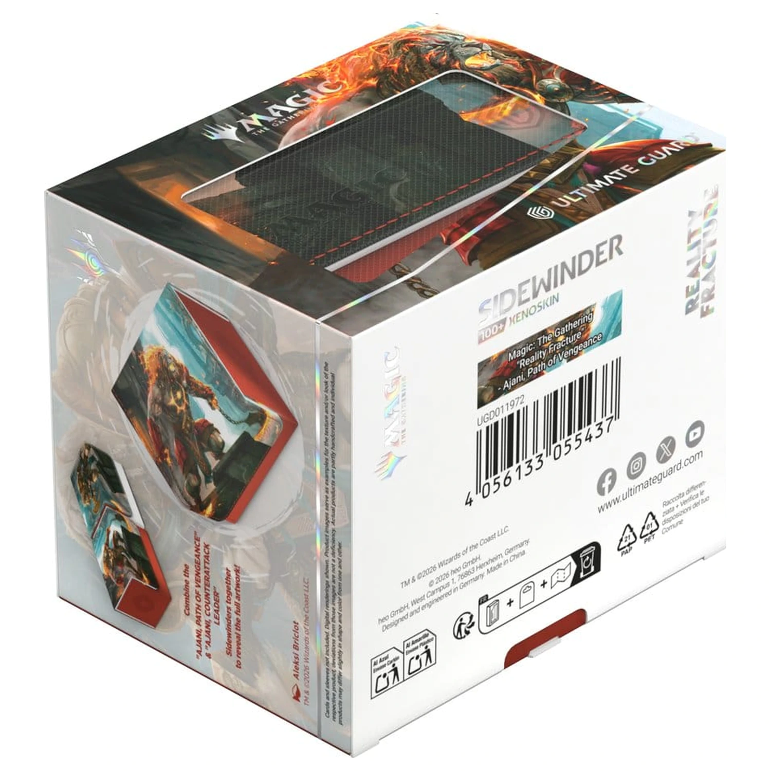 Ultimate Guard Sidewinder 100+ Xenoskin Magic: The Gathering "Reality Fracture" - Ajani, Path of Vengeance zdjęcie produktu