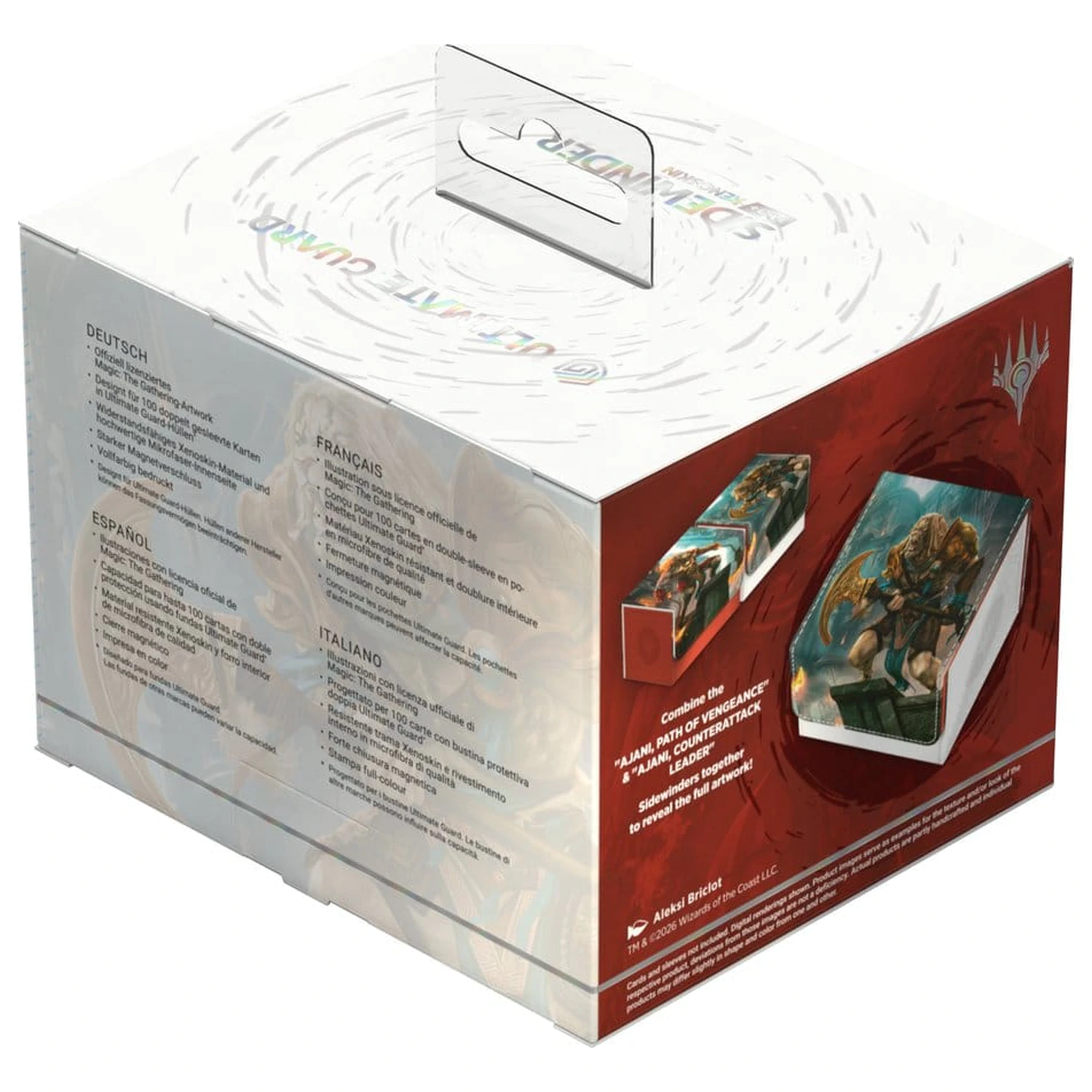 Ultimate Guard Sidewinder 100+ Xenoskin Magic: The Gathering "Reality Fracture" - Ajani, Counterattack Leader zdjęcie produktu
