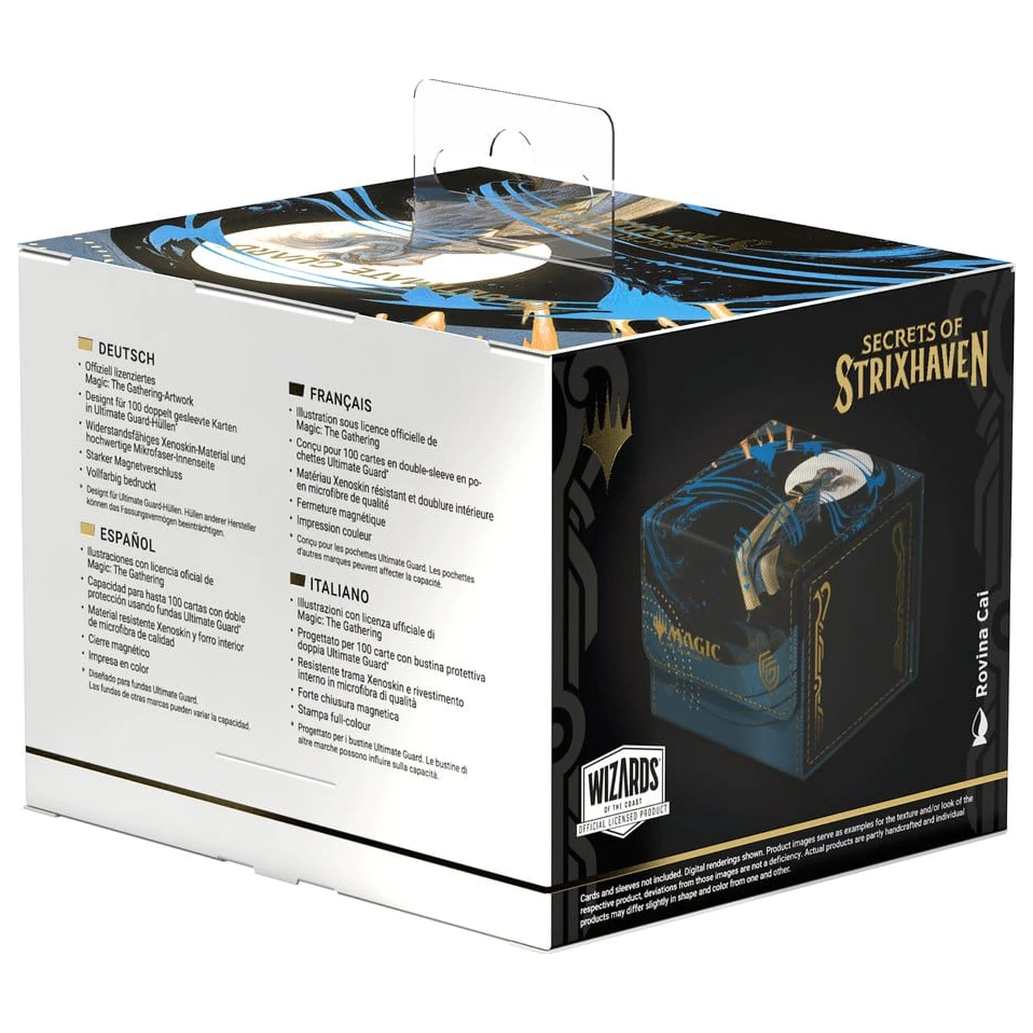 Ultimate Guard Sidewinder 100+ Xenoskin Magic: The Gathering "Secrets of Strixhaven" - Force of Will pudełko na talię zdjęcie produktu