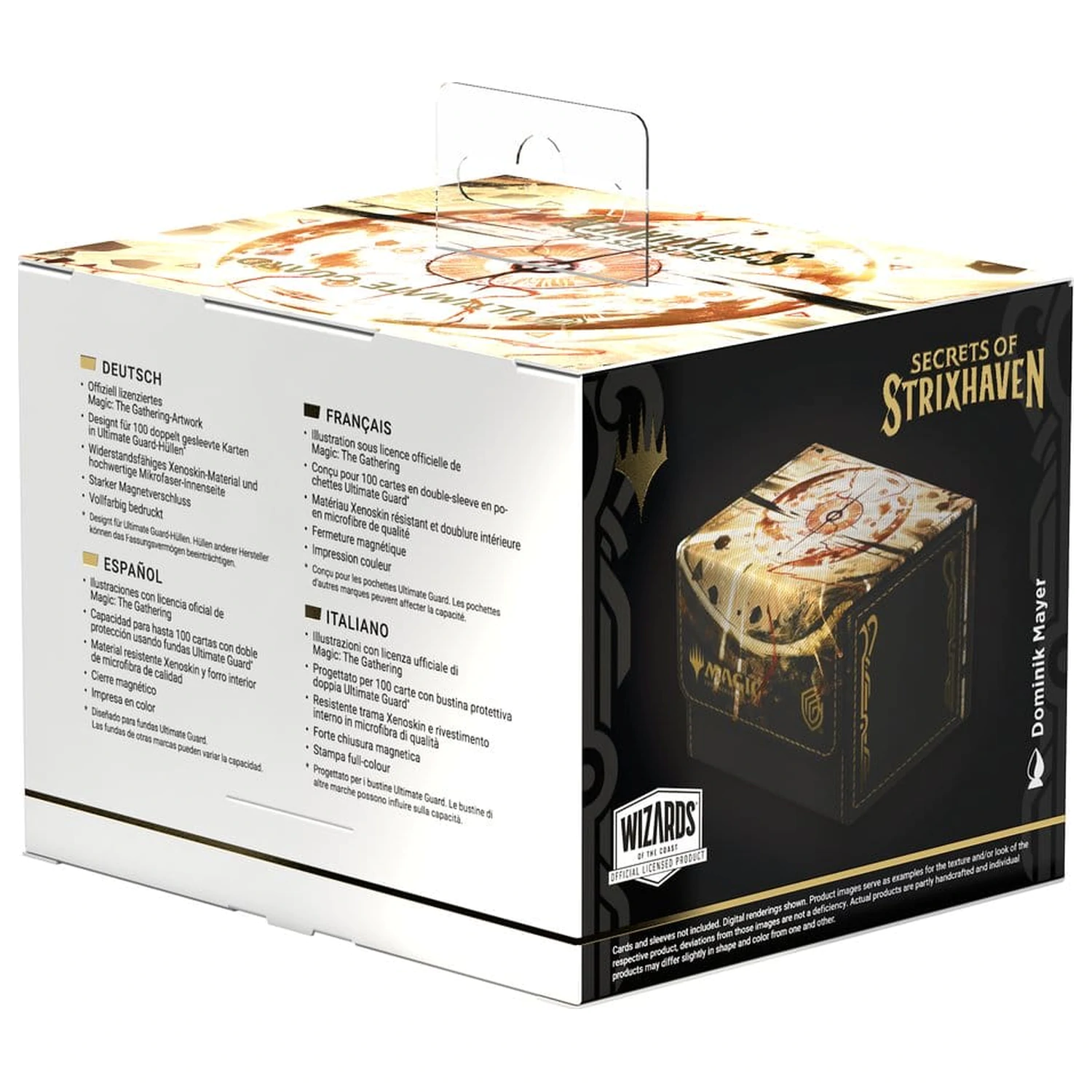 Ultimate Guard Sidewinder 100+ Xenoskin Magic: The Gathering "Secrets of Strixhaven" - Armageddon pudełko na talię zdjęcie produktu