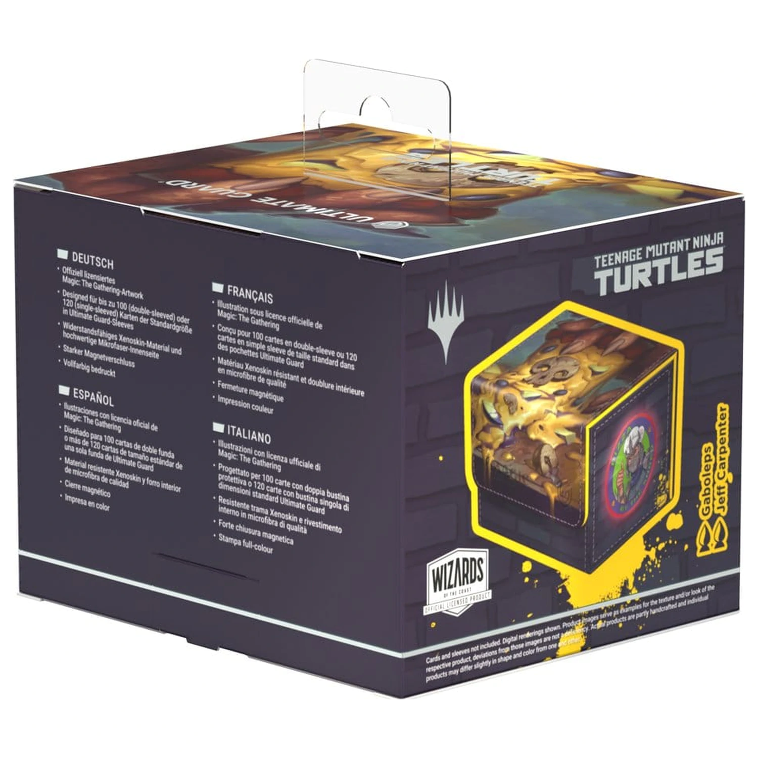 Ultimate Guard Sidewinder 100+ Xenoskin Magic: The Gathering | Teenage Mutant Ninja Turtles - Swamp pudełko na talię zdjęcie produktu
