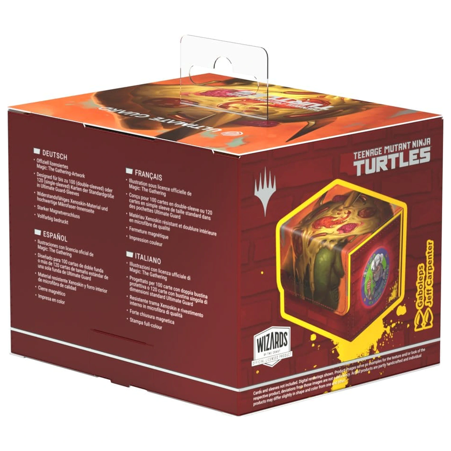 Ultimate Guard Sidewinder 100+ Xenoskin Magic: The Gathering | Teenage Mutant Ninja Turtles - Mountain pudełko na karty zdjęcie produktu