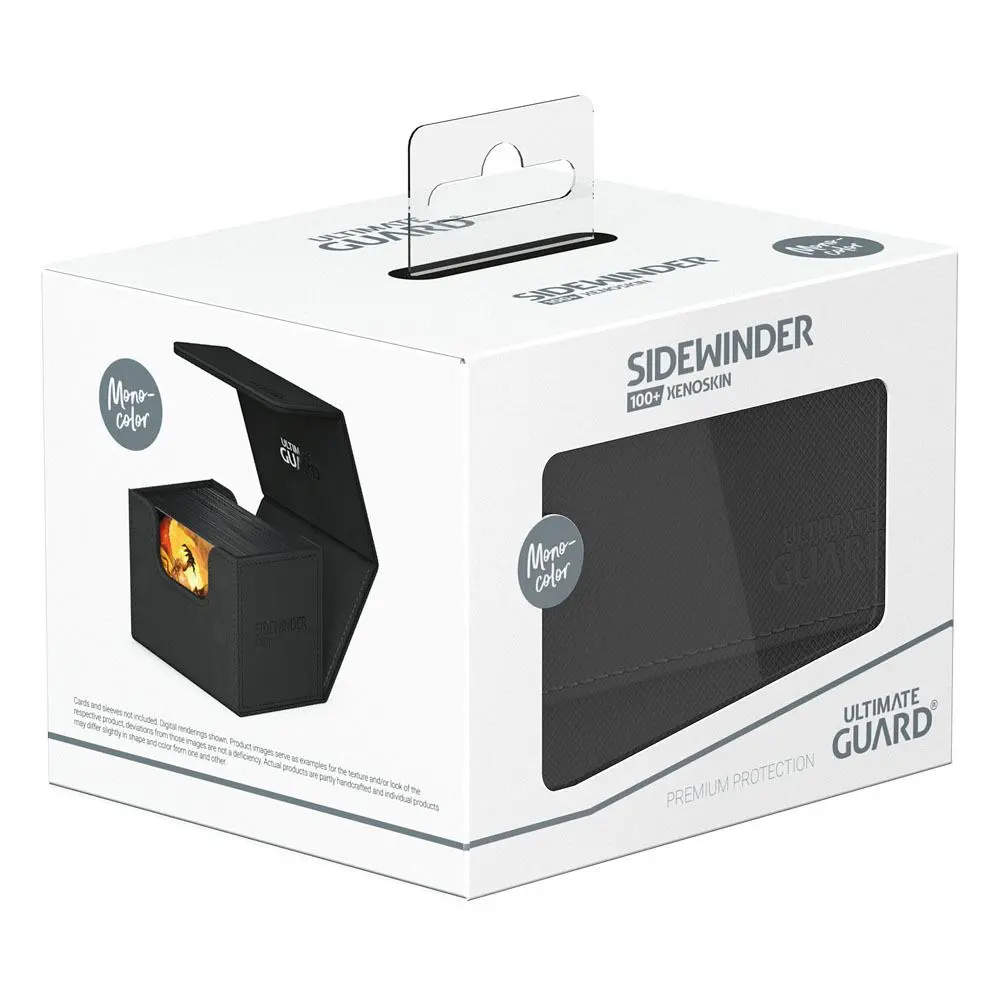 Ultimate Guard Sidewinder 100+ XenoSkin Monocolor Czarny zdjęcie produktu