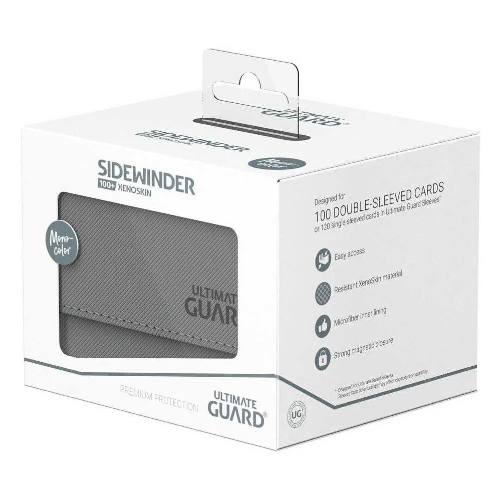 Ultimate Guard Sidewinder 100+ XenoSkin Monocolor Szary zdjęcie produktu