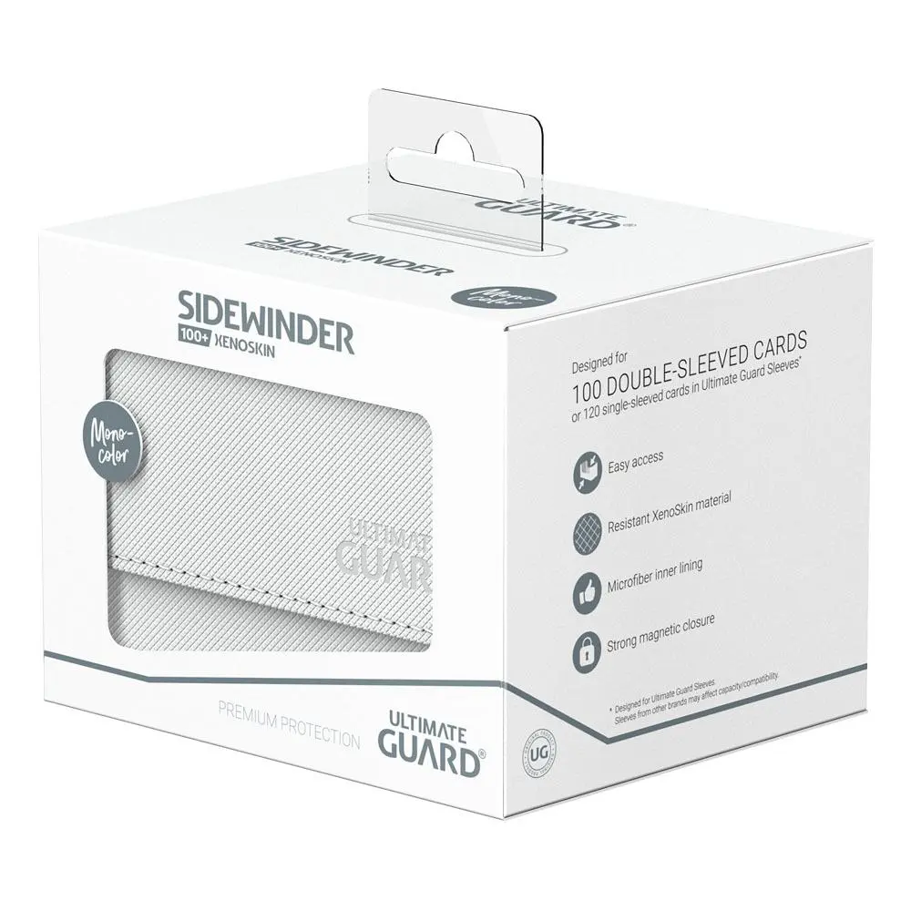 Ultimate Guard Sidewinder 100+ XenoSkin Monocolor Biały zdjęcie produktu