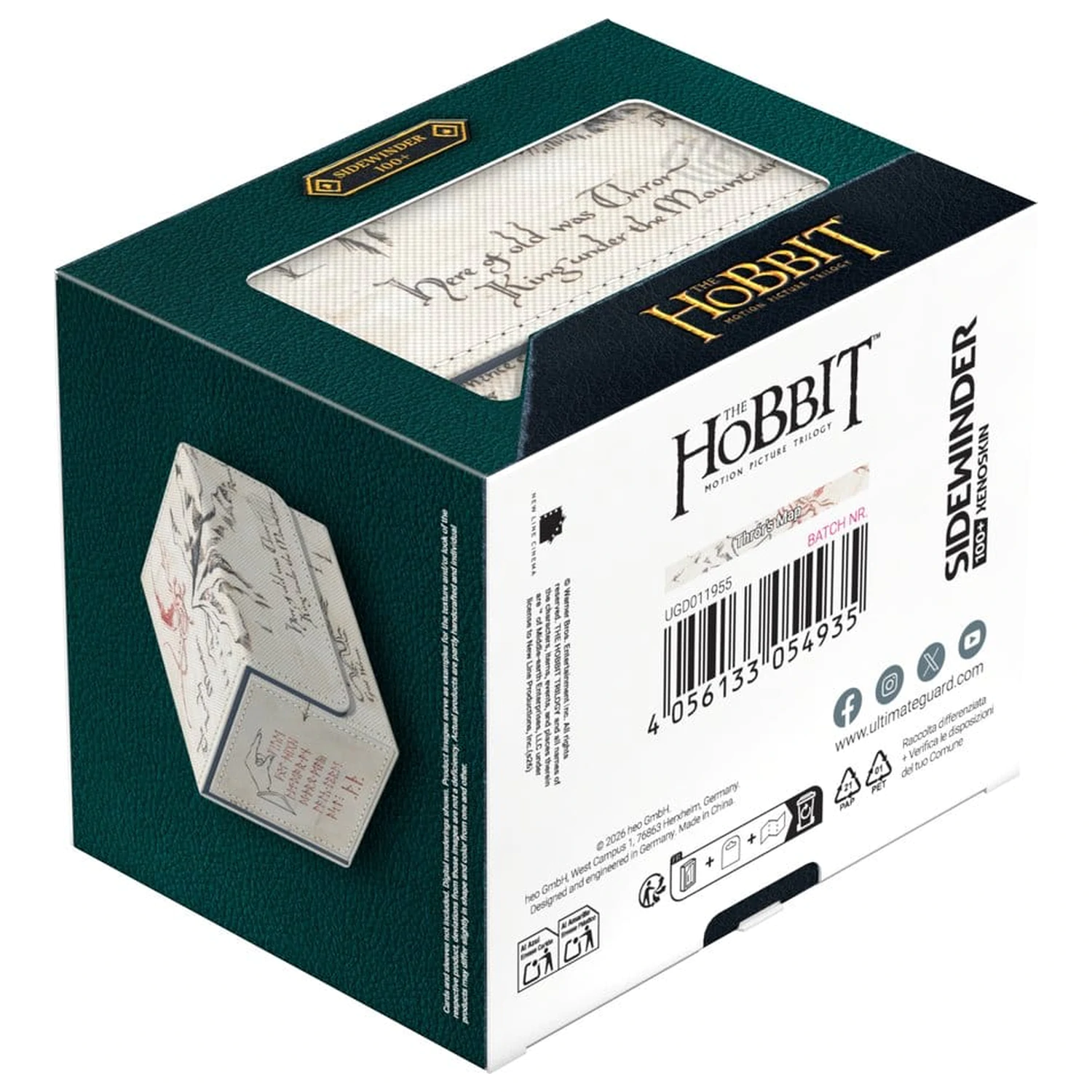 Ultimate Guard Sidewinder 100 Xenoskin The Hobbit™ - Thrór's Map zdjęcie produktu