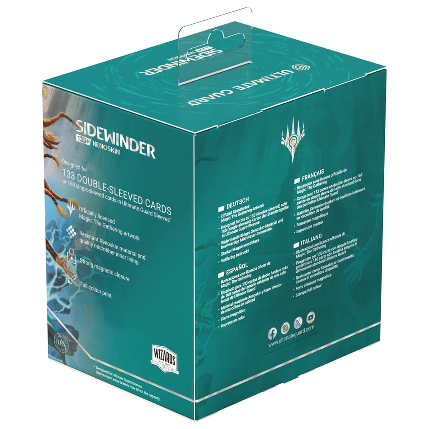 Ultimate Guard Sidewinder 133+ Xenoskin Magic: The Gathering "Reality Fracture" - Tam Beleren, Conflicted zdjęcie produktu
