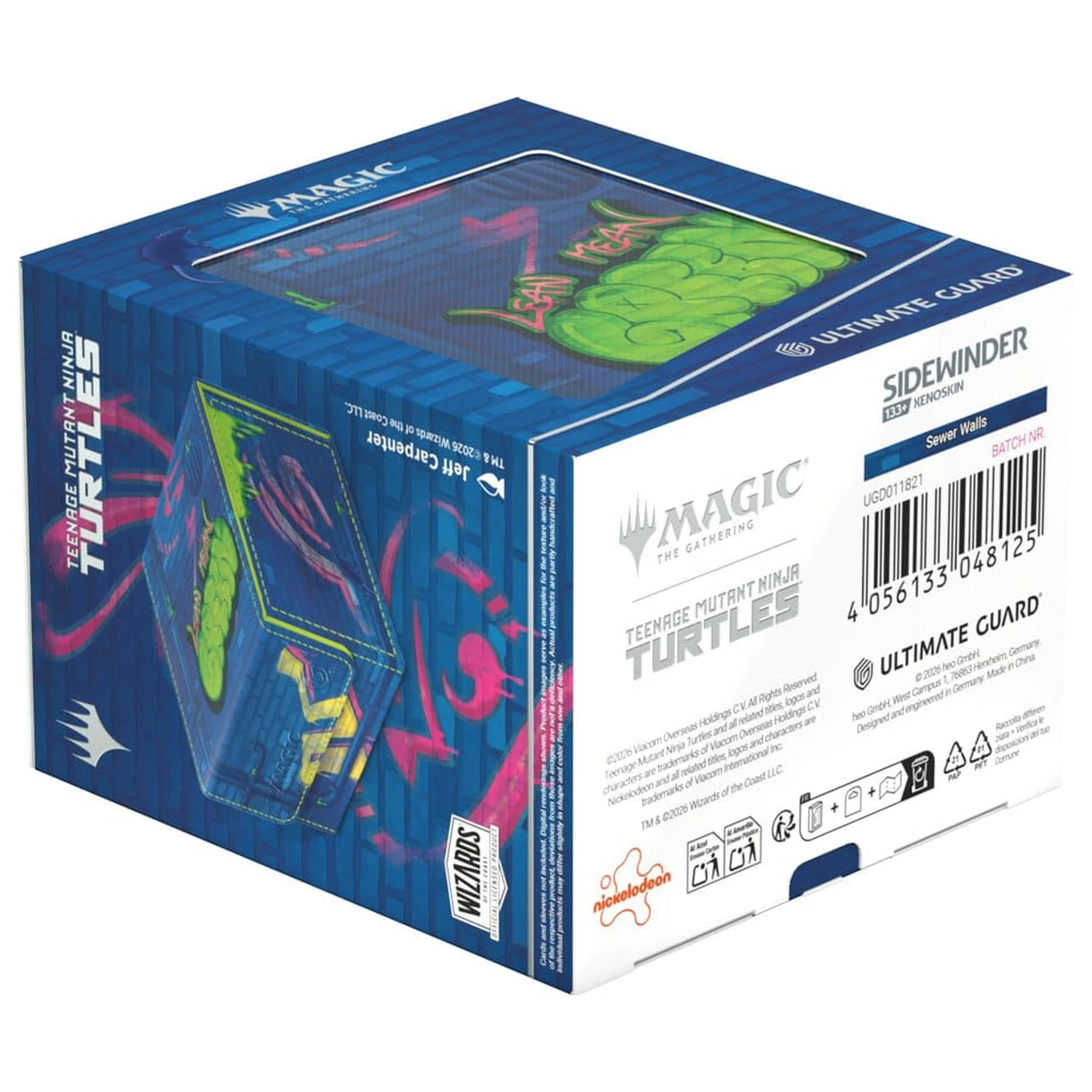Ultimate Guard Sidewinder 133+ Xenoskin Magic: The Gathering | Teenage Mutant Ninja Turtles - Sewer Walls zdjęcie produktu