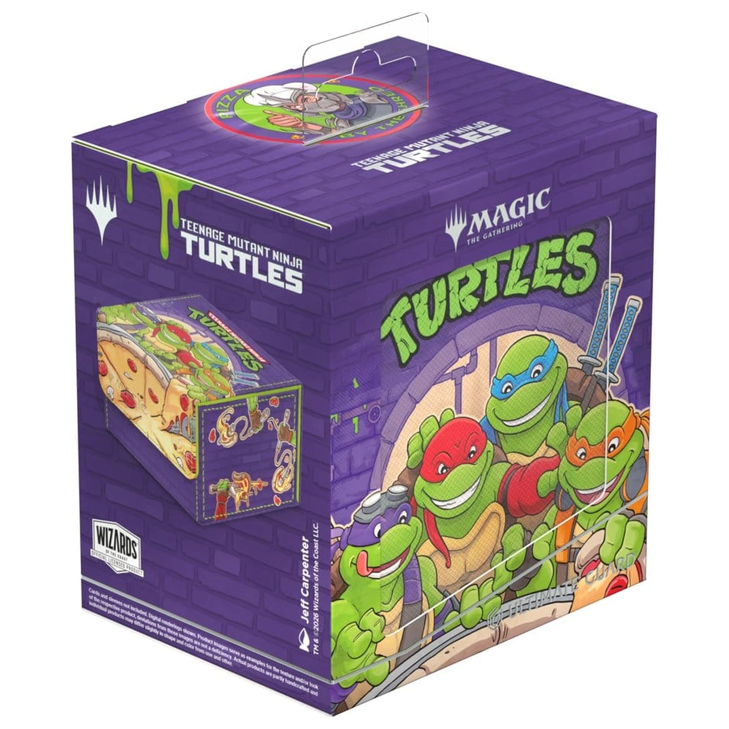 Ultimate Guard Sidewinder 133+ Xenoskin Magic: The Gathering | Teenage Mutant Ninja Turtles - Pizza box zdjęcie produktu