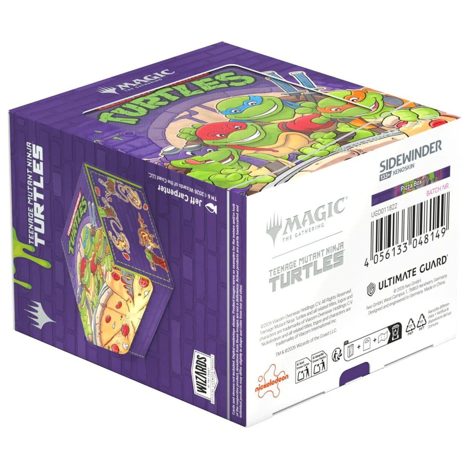 Ultimate Guard Sidewinder 133+ Xenoskin Magic: The Gathering | Teenage Mutant Ninja Turtles - Pizza box zdjęcie produktu