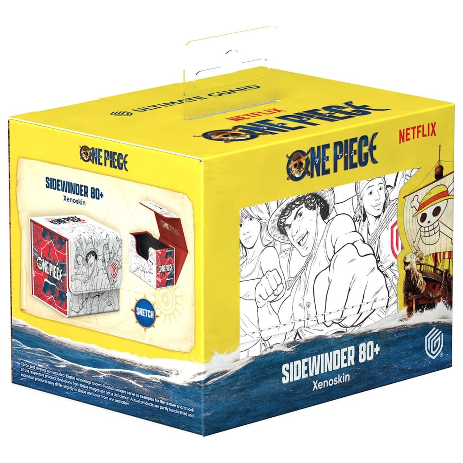 Ultimate Guard Sidewinder 80+ Xenoskin One Piece - Sketch zdjęcie produktu