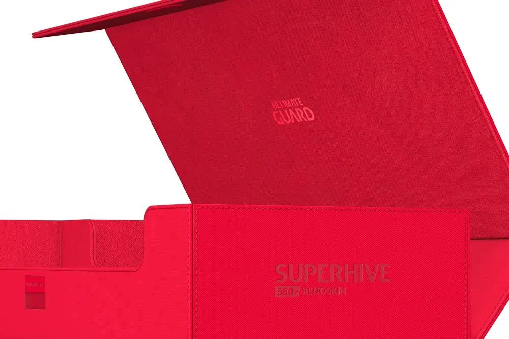 Ultimate Guard Superhive 550+ XenoSkin Monocolor Red - pudełko na karty zdjęcie produktu