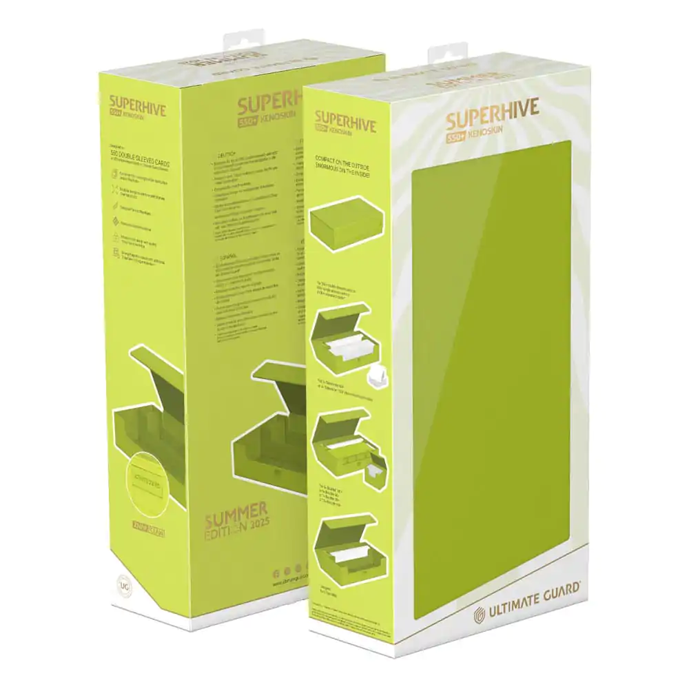 Ultimate Guard Superhive 550+ Xenoskin "Summer Edition 2025" - Lime zdjęcie produktu