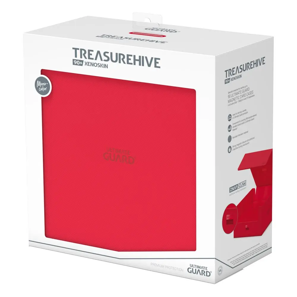 Ultimate Guard Treasurehive 90+ XenoSkin Czerwony zdjęcie produktu