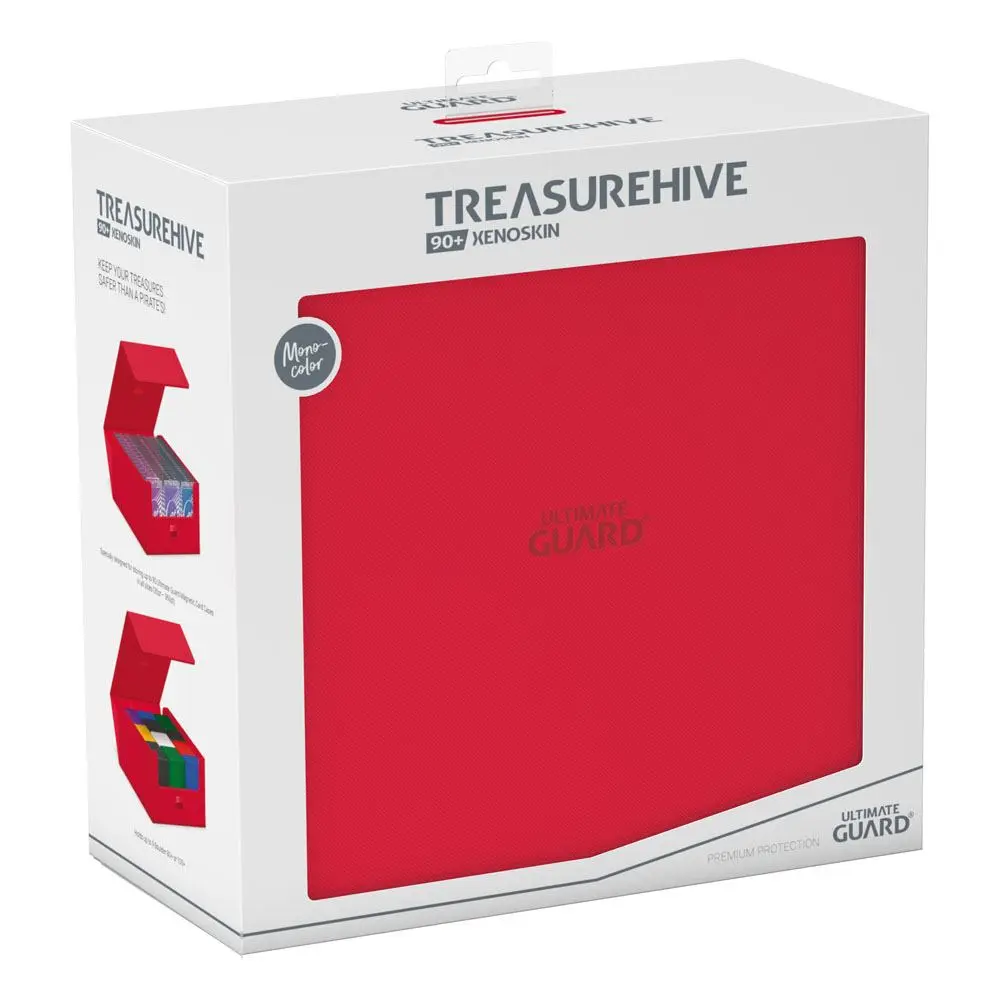 Ultimate Guard Treasurehive 90+ XenoSkin Czerwony zdjęcie produktu