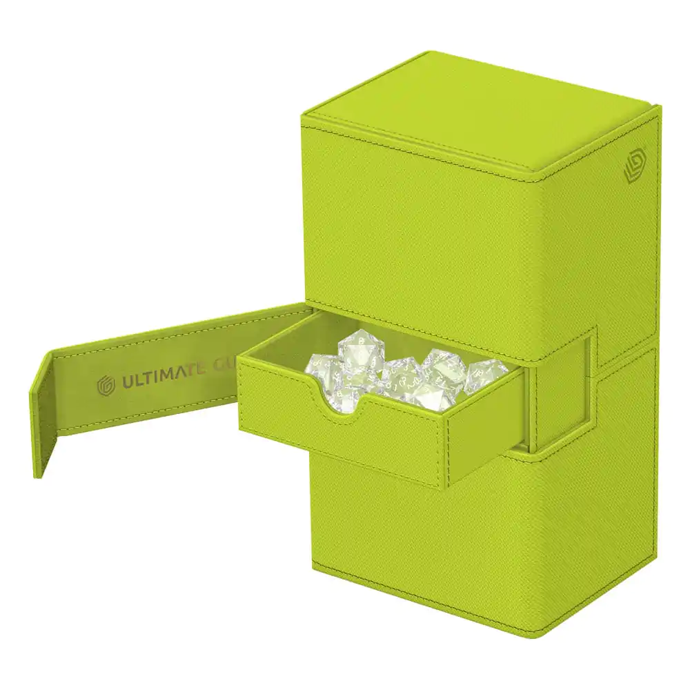 Ultimate Guard Twin Flip'n'Tray 200+ Xenoskin "Summer Edition 2025" - Limonkowy zdjęcie produktu