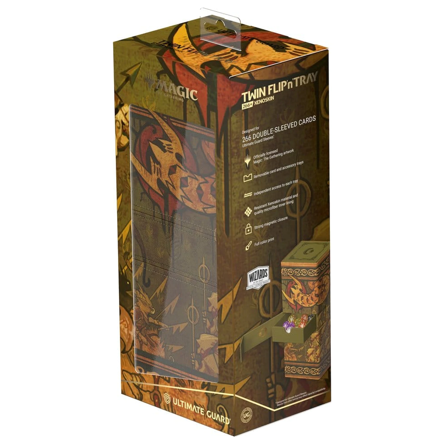 Ultimate Guard Twin Flip'n'Tray 266+ Xenoskin Magic: The Gathering "Lorwyn Eclipsed" - Chronicle of Victory zdjęcie produktu