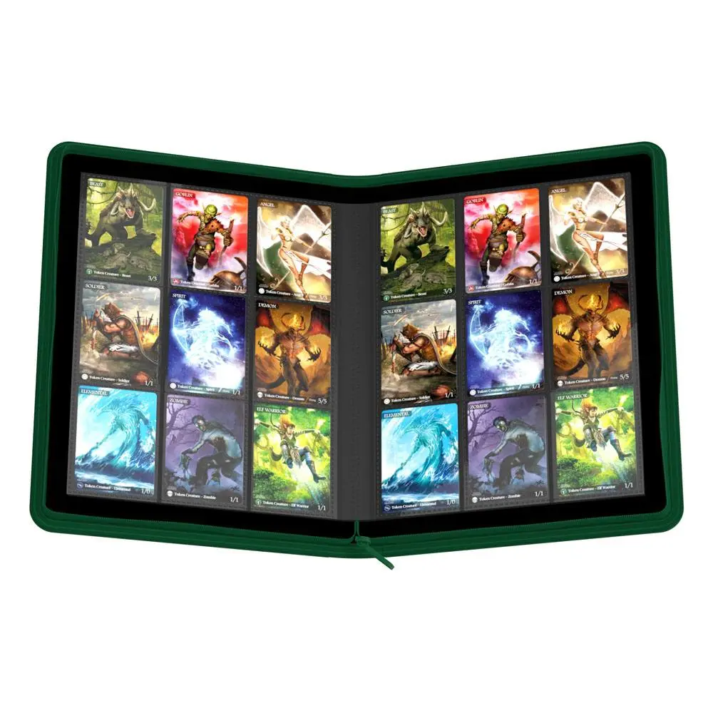 Ultimate Guard Zipfolio 360 - 18-Kieszeniowy XenoSkin Zielony zdjęcie produktu