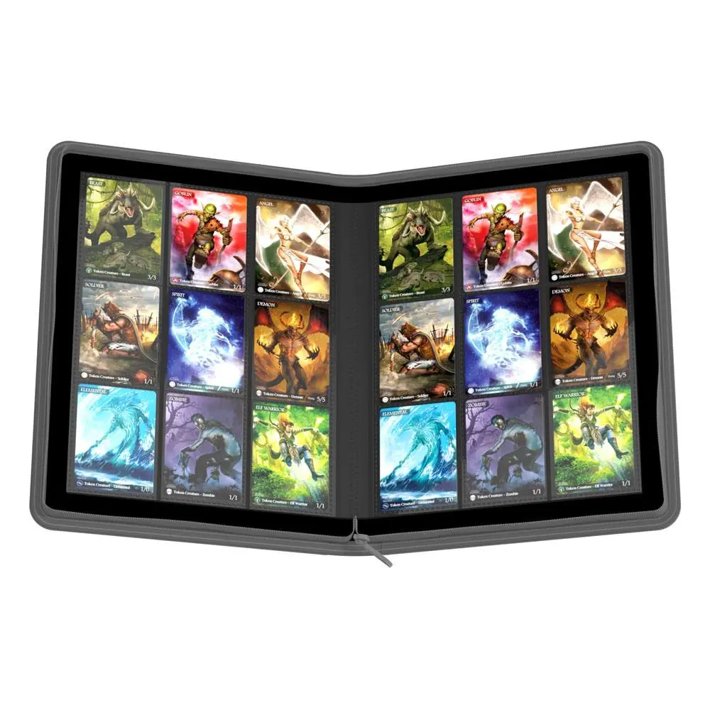 Ultimate Guard Zipfolio 360 - 18-kieszeniowy XenoSkin Szary zdjęcie produktu