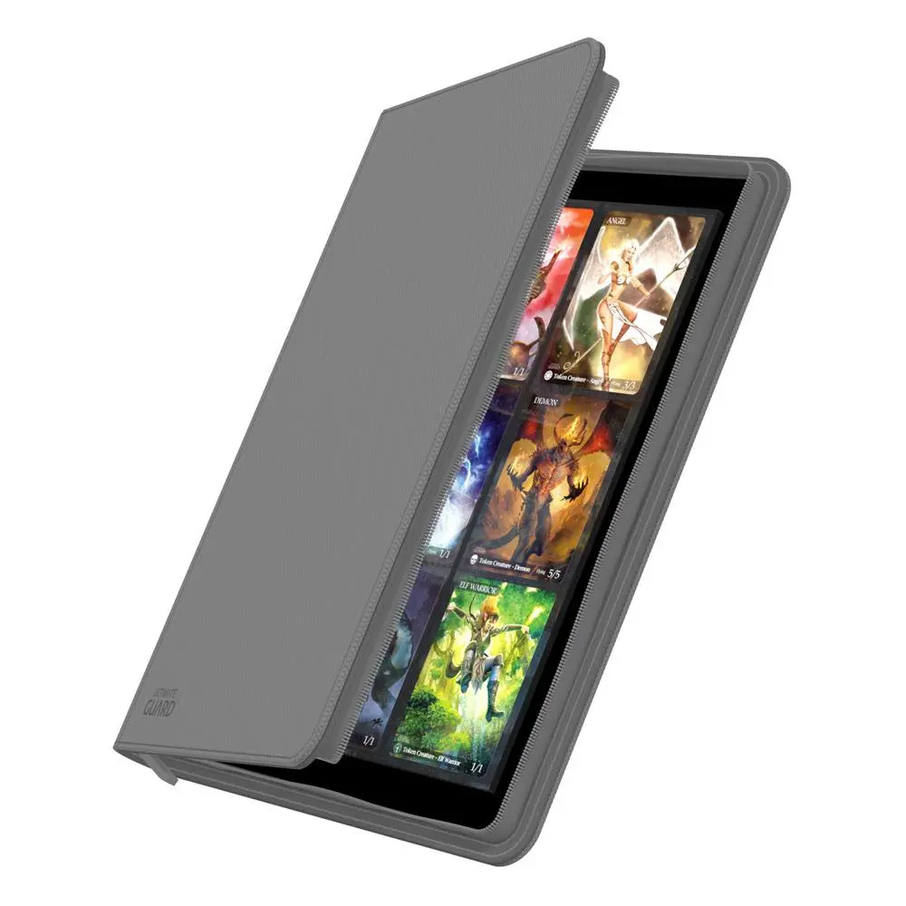 Ultimate Guard Zipfolio 360 - 18-kieszeniowy XenoSkin Szary zdjęcie produktu