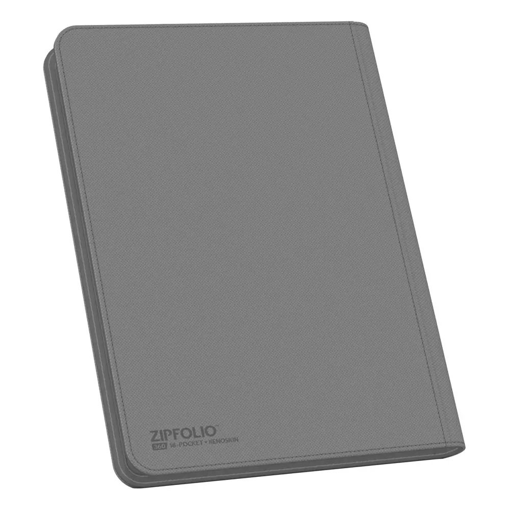 Ultimate Guard Zipfolio 360 - 18-kieszeniowy XenoSkin Szary zdjęcie produktu
