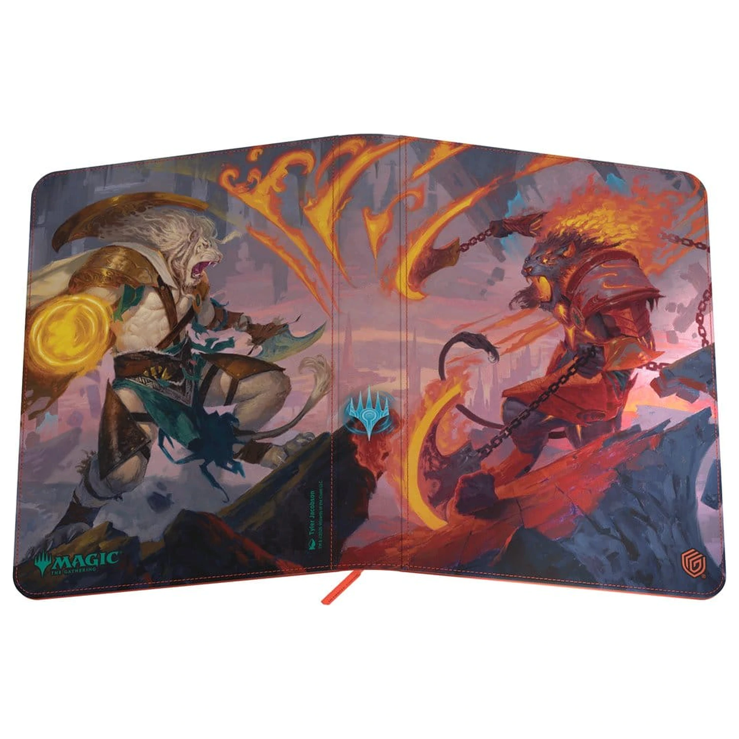 Ultimate Guard Zipfolio 360 Xenoskin Magic: The Gathering "Reality Fracture" - Ajani Resolute / Ajani Unrelenting zdjęcie produktu