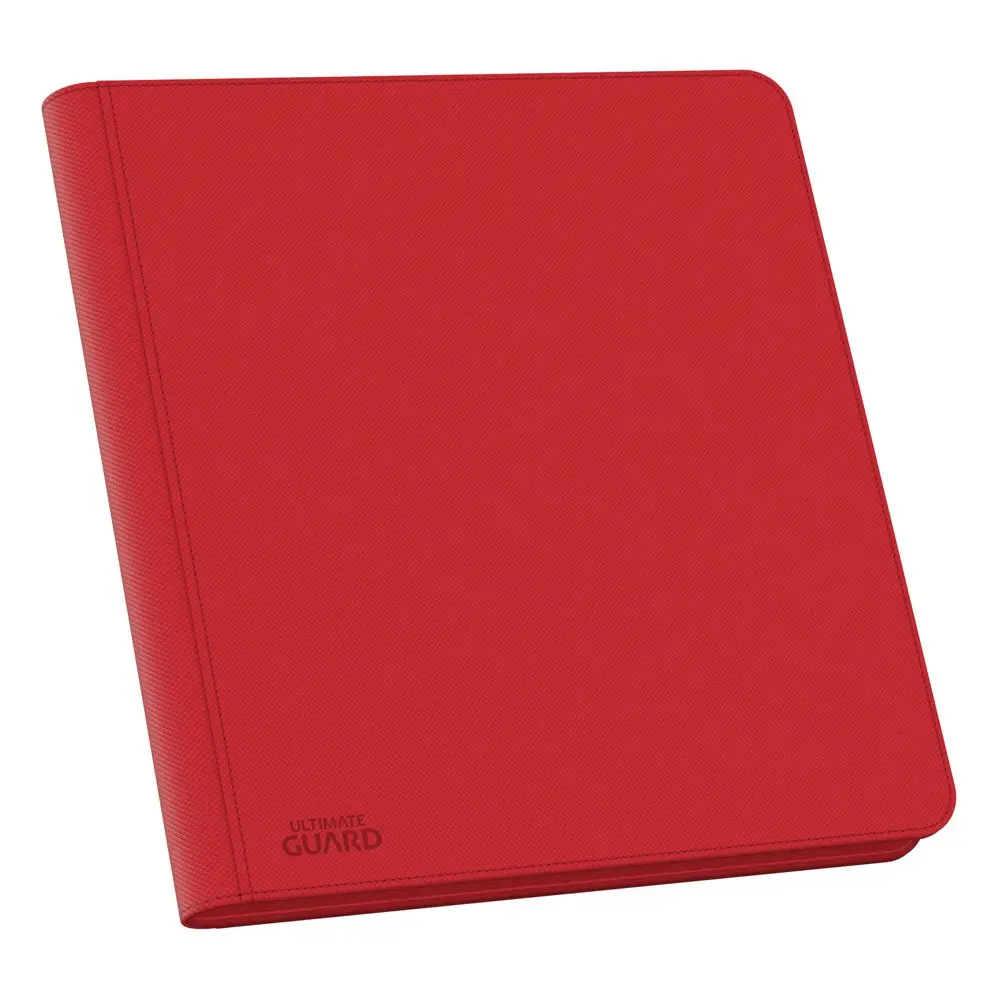 Ultimate Guard Zipfolio 480 - 24-kieszeniowy XenoSkin (Quadrow) - Czerwony zdjęcie produktu