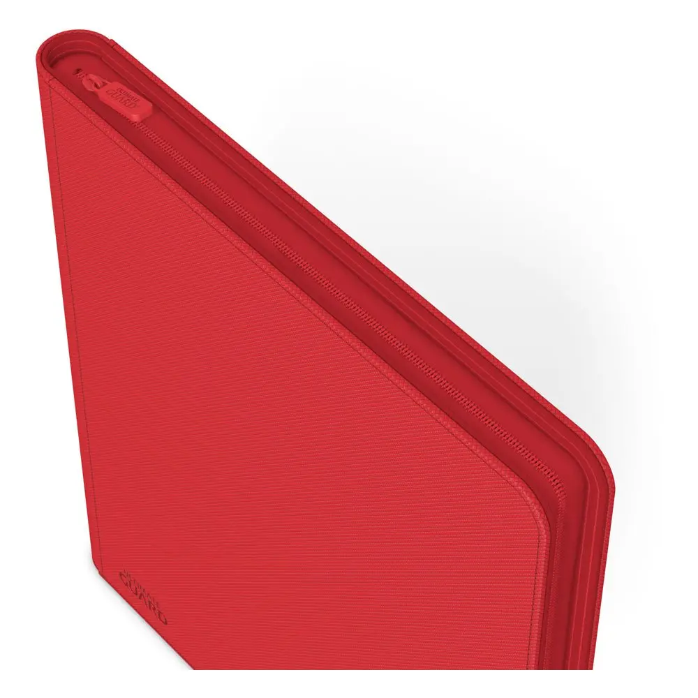 Ultimate Guard Zipfolio 480 - 24-kieszeniowy XenoSkin (Quadrow) - Czerwony zdjęcie produktu