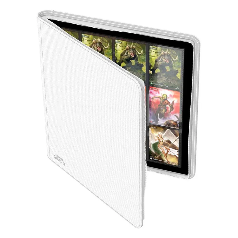 Ultimate Guard Zipfolio 480 - 24-kieszeniowy XenoSkin (Quadrow) - Biały zdjęcie produktu