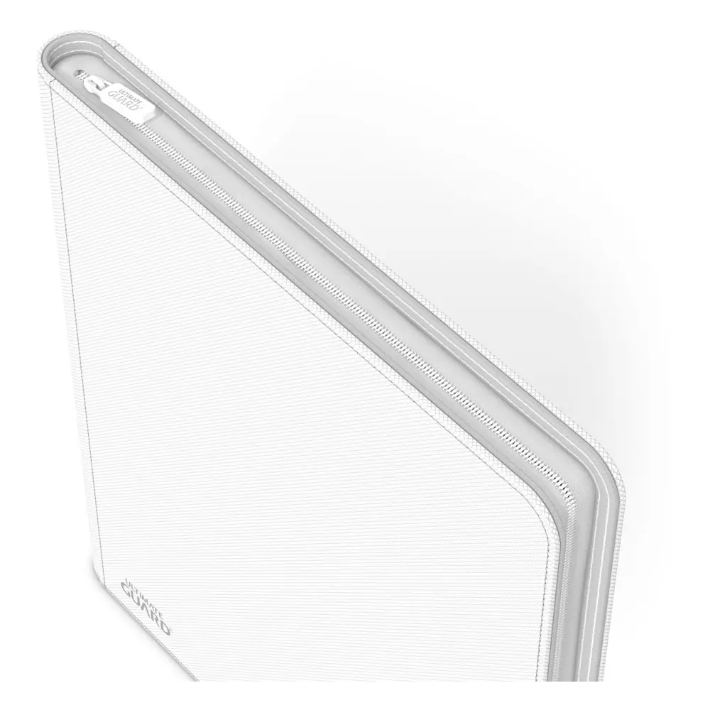 Ultimate Guard Zipfolio 480 - 24-kieszeniowy XenoSkin (Quadrow) - Biały zdjęcie produktu