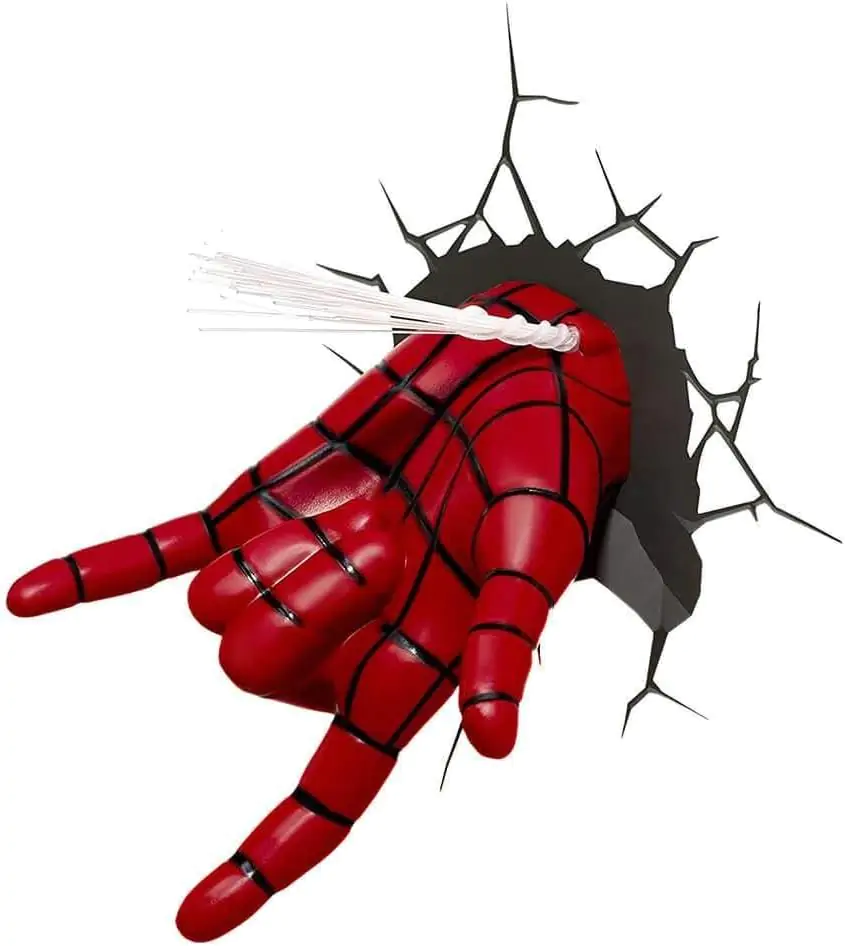Ultimate Spider-Man 3D LED Lampa Ręka Spider-Mana zdjęcie produktu