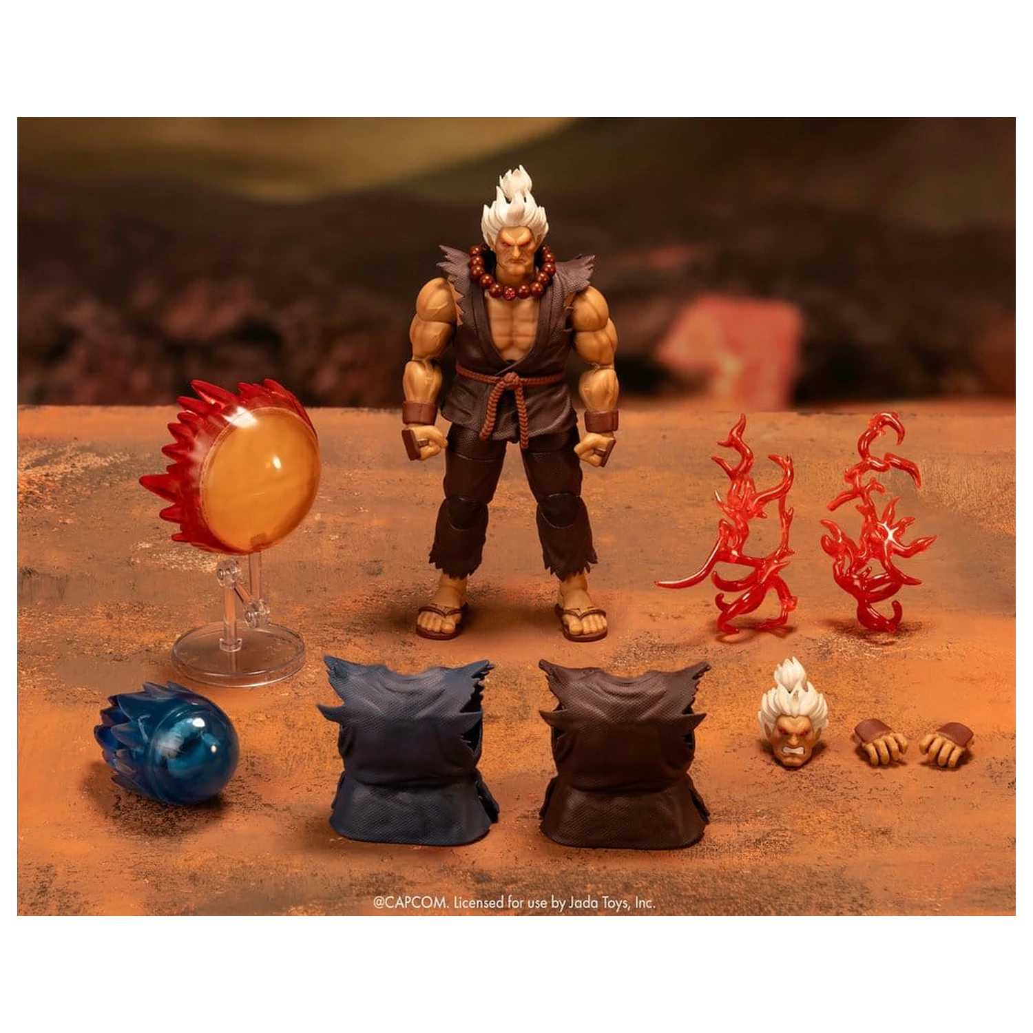 Ultra Street Fighter II: The Final Challengers Akuma Deluxe 1/12 figurka akcji 15 cm zdjęcie produktu