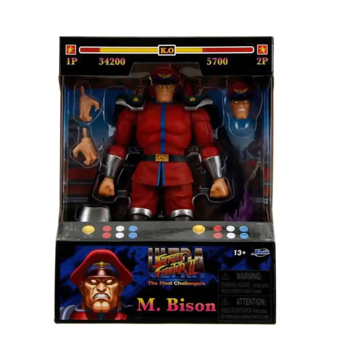 Figurka Akcji Ultra Street Fighter II: The Final Challengers 1/12 Bison 15 cm zdjęcie produktu