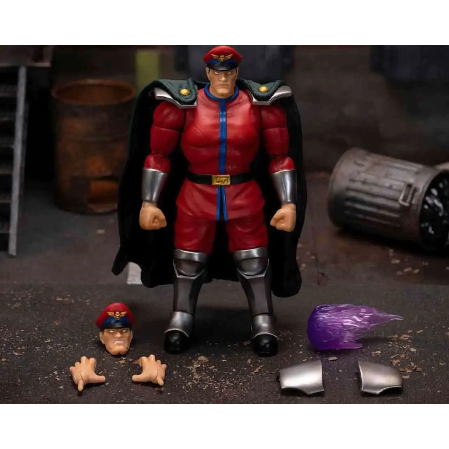 Figurka Akcji Ultra Street Fighter II: The Final Challengers 1/12 Bison 15 cm zdjęcie produktu