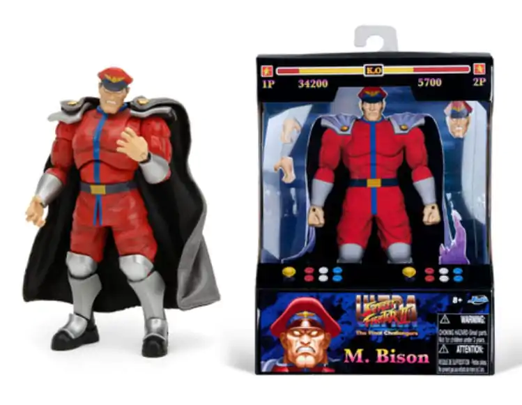 Figurka Akcji Ultra Street Fighter II: The Final Challengers 1/12 Bison 15 cm zdjęcie produktu