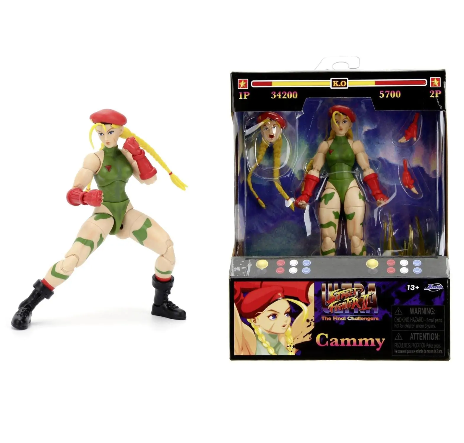 Ultra Street Fighter II: The Final Challengers Figurka Akcji 1/12 Cammy 15 cm zdjęcie produktu
