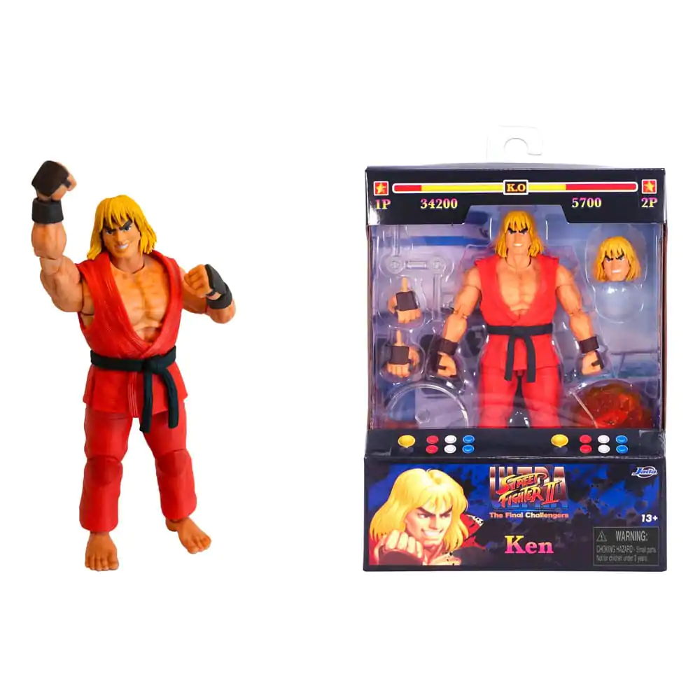 Ultra Street Fighter II: The Final Challengers Figurka Akcji 1/12 Ken 15 cm zdjęcie produktu