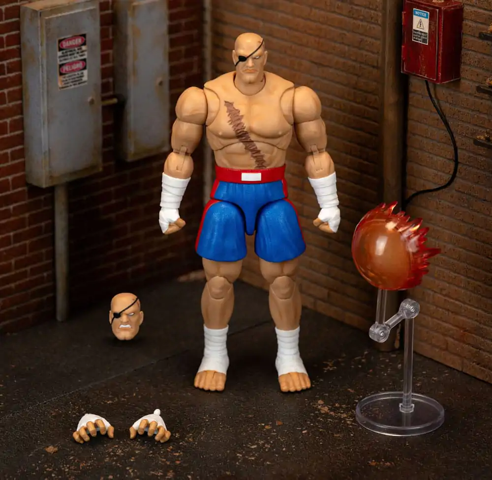 Ultra Street Fighter II: The Final Challengers Figurka Akcji w skali 1/12 Sagat 19 cm zdjęcie produktu