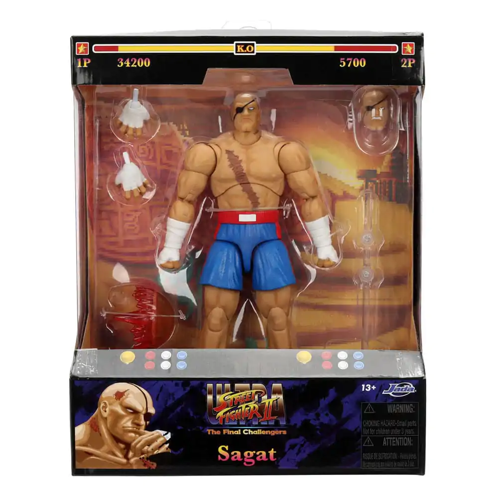 Ultra Street Fighter II: The Final Challengers Figurka Akcji w skali 1/12 Sagat 19 cm zdjęcie produktu