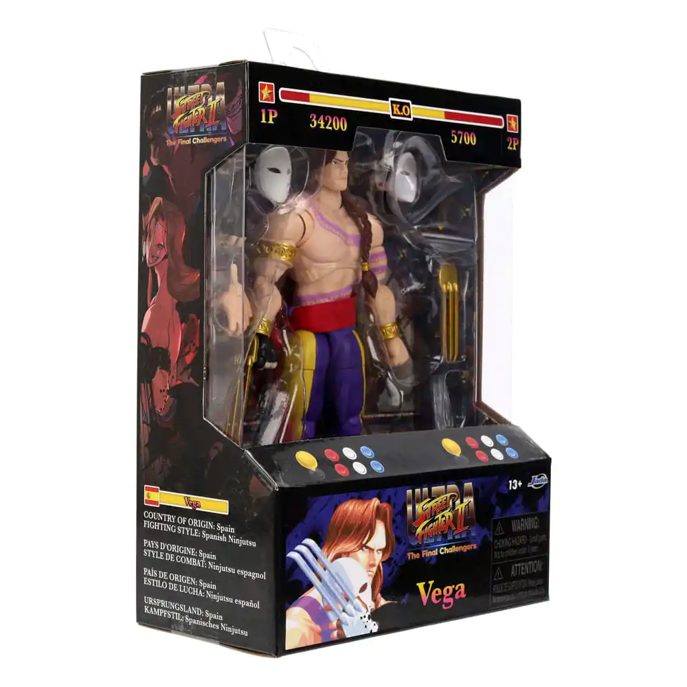 Ultra Street Fighter II: The Final Challengers Figurka Akcji 1/12 Vega 15 cm zdjęcie produktu