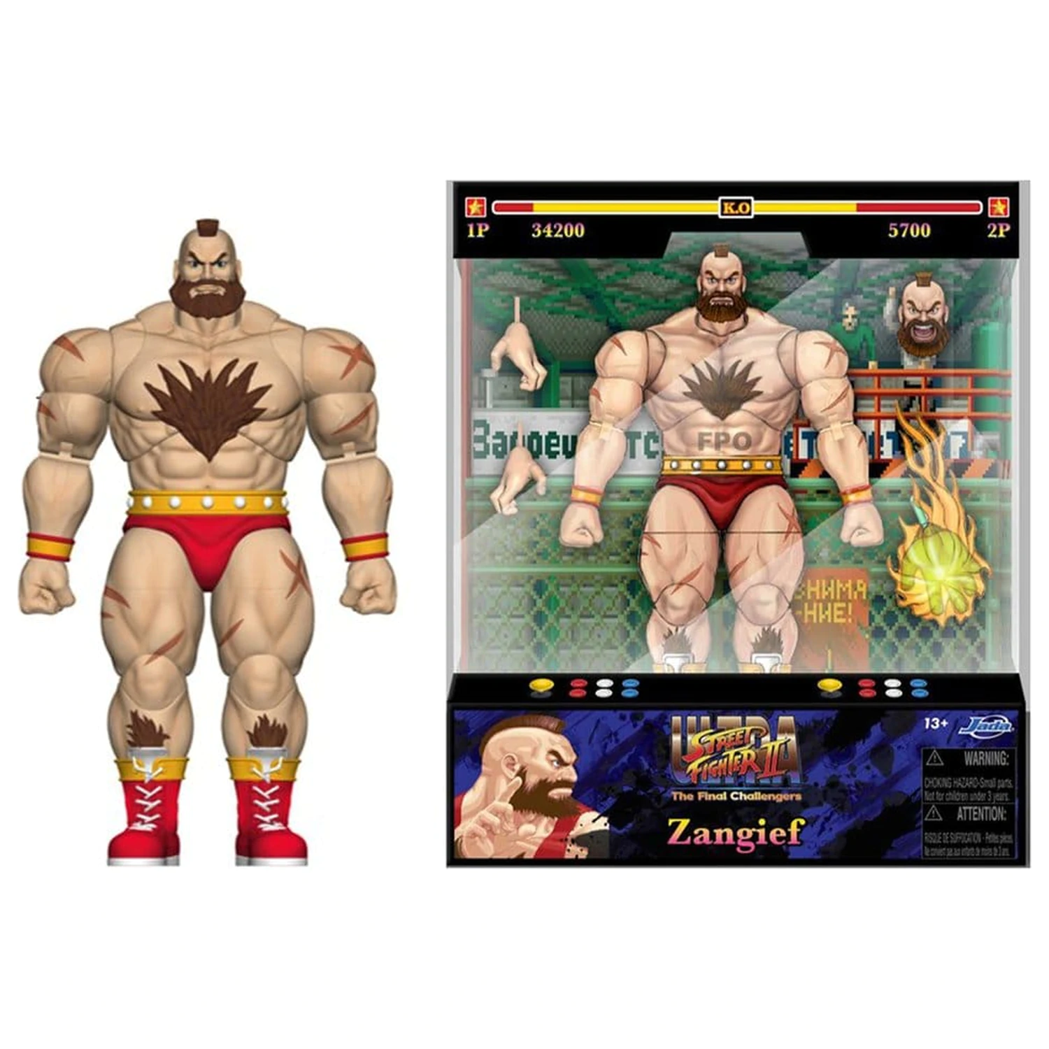 Ultra Street Fighter II: The Final Challengers Figurka 1/12 Zangief 18 cm zdjęcie produktu