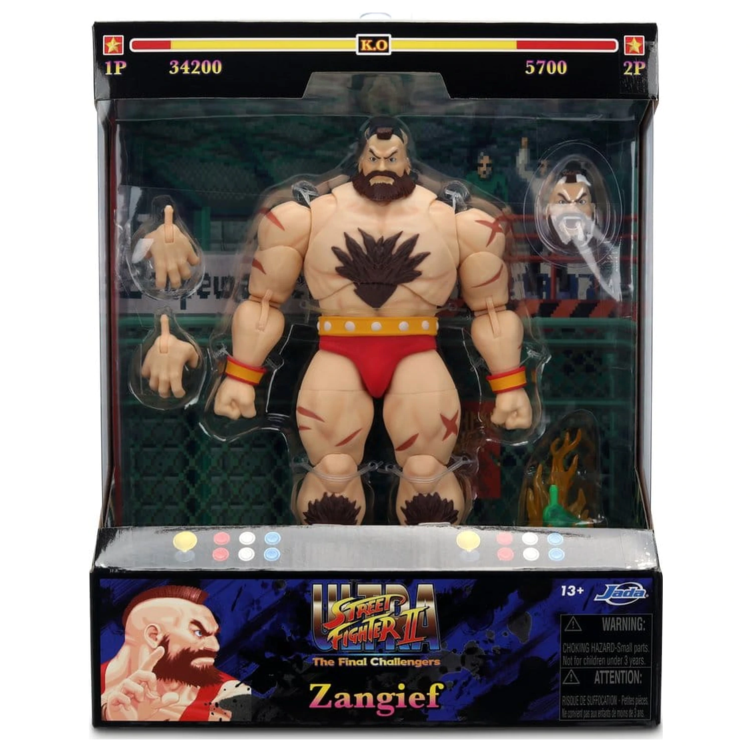 Ultra Street Fighter II: The Final Challengers Figurka 1/12 Zangief 18 cm zdjęcie produktu