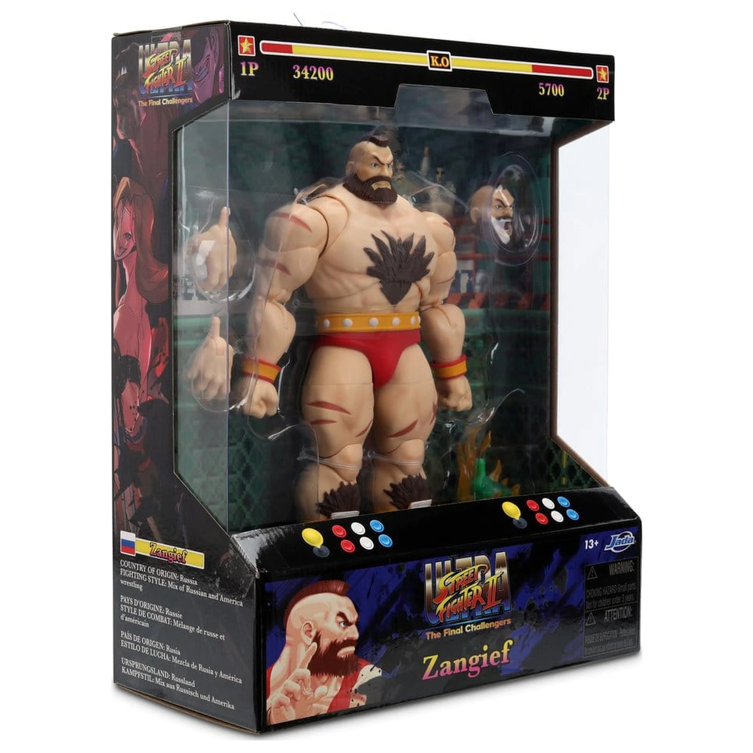 Ultra Street Fighter II: The Final Challengers Figurka 1/12 Zangief 18 cm zdjęcie produktu