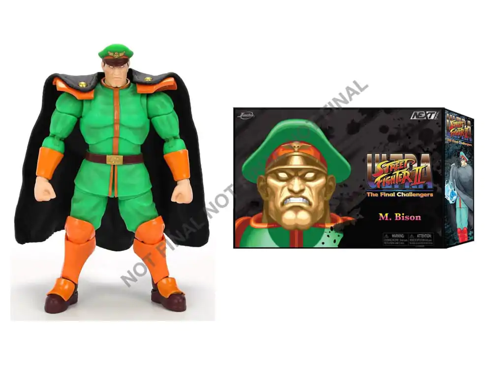 Ultra Street Fighter II: The Final Challengers Figurka Akcji 1/12 M. Bison Deluxe 15 cm zdjęcie produktu