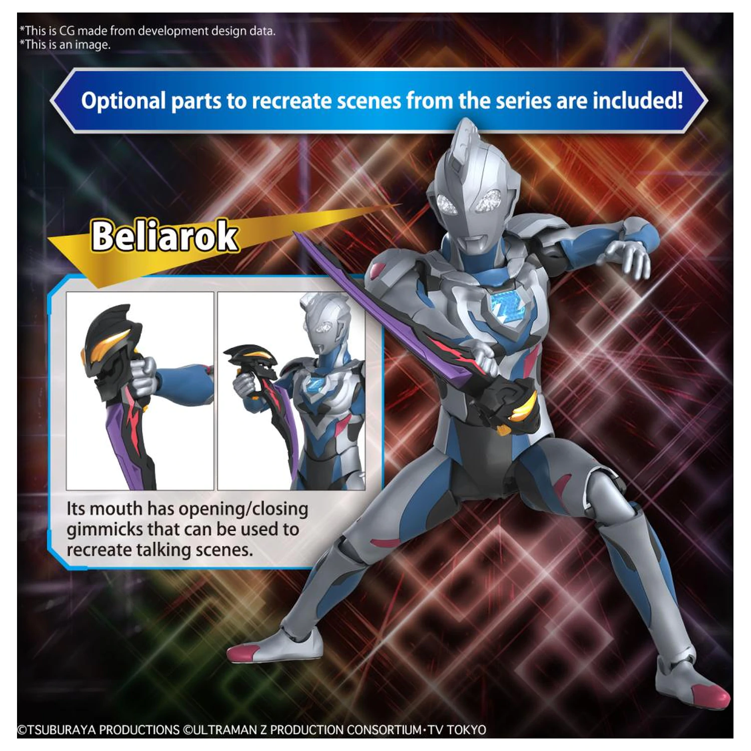 ULTRAMAN Figure-rise Standard Ultraman Z oryginalny model do składania zdjęcie produktu