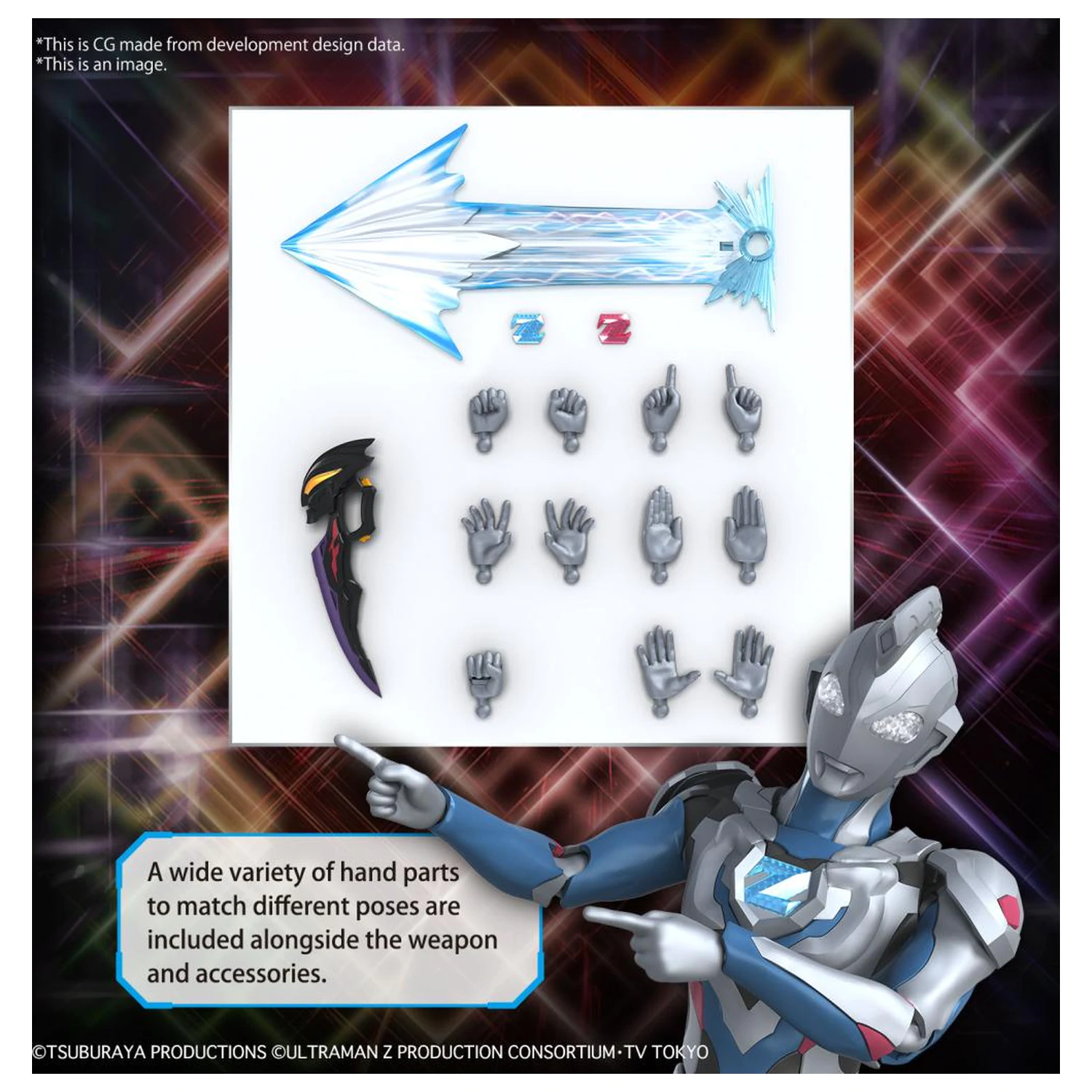 ULTRAMAN Figure-rise Standard Ultraman Z oryginalny model do składania zdjęcie produktu