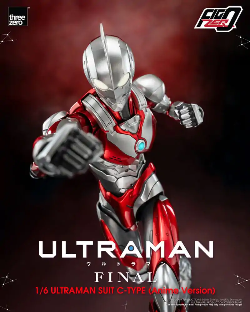 Figurka akcji Ultraman FigZero 1/6 Ultraman Suit C-Type (Anime Version) 31 cm zdjęcie produktu