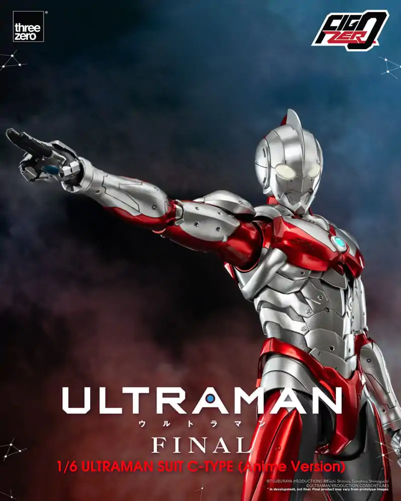 Figurka akcji Ultraman FigZero 1/6 Ultraman Suit C-Type (Anime Version) 31 cm zdjęcie produktu