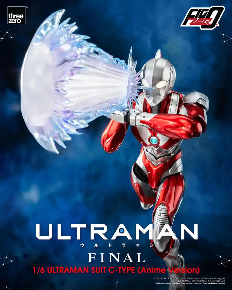 Figurka akcji Ultraman FigZero 1/6 Ultraman Suit C-Type (Anime Version) 31 cm zdjęcie produktu