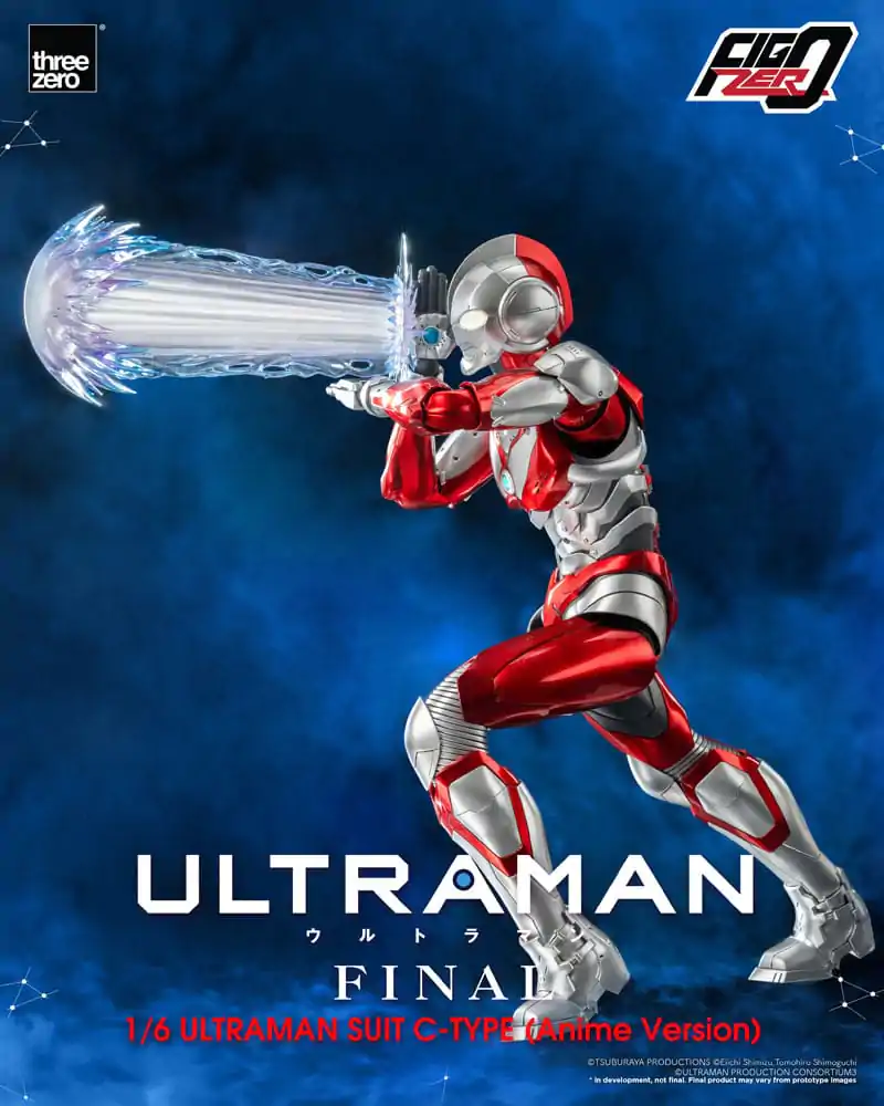 Figurka akcji Ultraman FigZero 1/6 Ultraman Suit C-Type (Anime Version) 31 cm zdjęcie produktu